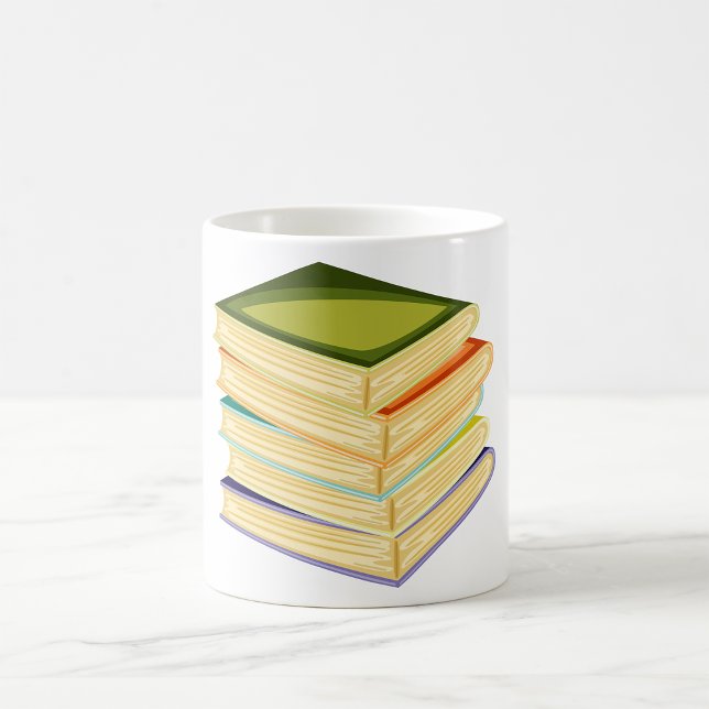 Pile De Livres Scolaires Mug (Créateur téléchargé)