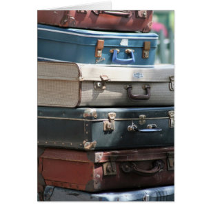 Pile de valises Vintages