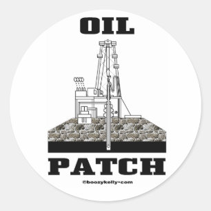 Pile d'huile, Sticker de champ d'huile