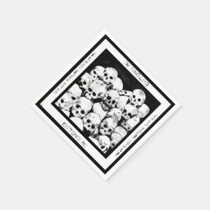 Pile-O-Skulls Napkin