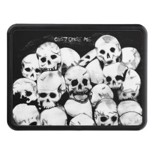 Pile-O-Skulls Trailer Hitch Cover