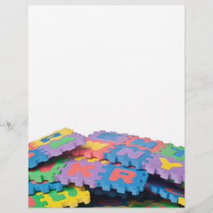 Pile of alphabet blocks