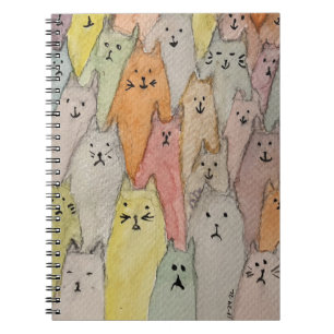 Pile of Cats  Notebook