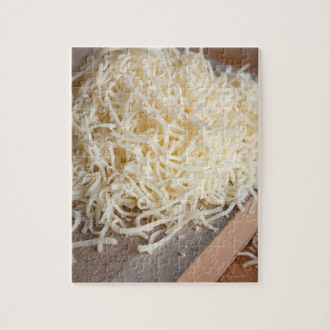 Pile of fresh mozzarella cheese. jigsaw puzzle (Vertical)