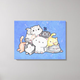 Pile of Kittens Canvas Print