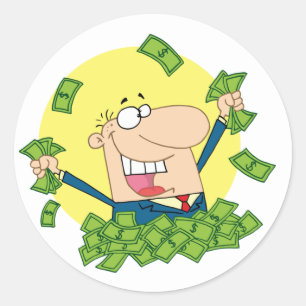 Pile of Money Stickers