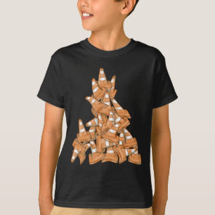 Pile of orange road cones T-Shirt