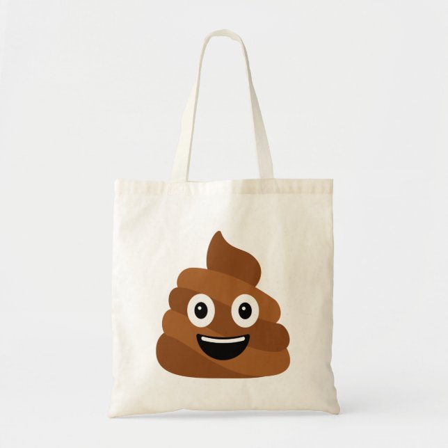 Pile of Poo Emoji Mug Tote Bag (Front)