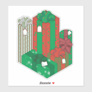 Pile of Presents Sticker