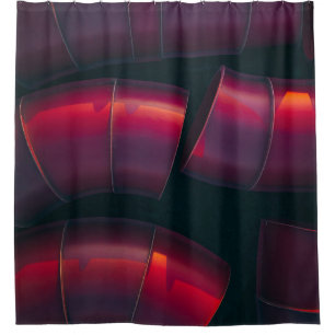 Pile of red pipes