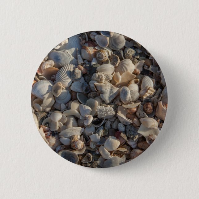 Pile Of Seashells 2 Inch Round Button (Front)