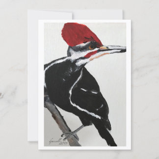 Pileated Woodpecker Invitation
