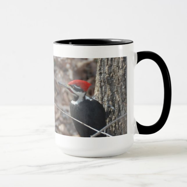 Pileated Woodpecker Mug (Right)