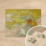 Piles of French Novels | Vincent van Gogh Jigsaw Puzzle<br><div class="desc">Piles of French Novels (1887) by Dutch post-impressionist artist Vincent Van Gogh. Original artwork is an oil on canvas depicting stacks of books in vibrant yellow tones.

Use the design tools to add custom text or personalize the image.</div>