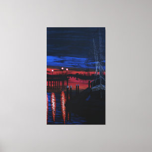 Pilgrim at dawn canvas print