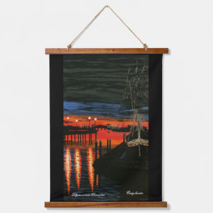 Pilgrim at dawn Dana point  Hanging Tapestry