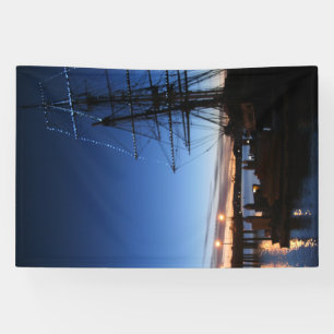 Pilgrim at dawn photo banner