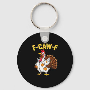 Pilgrim Cat Riding Turkey Funny Pet Lover Thanksgi Keychain