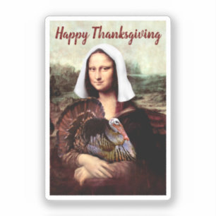 Pilgrim Mona Lisa Thanksgiving 