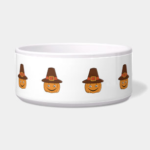 Pilgrim Pumpkin Grin Thanksgiving