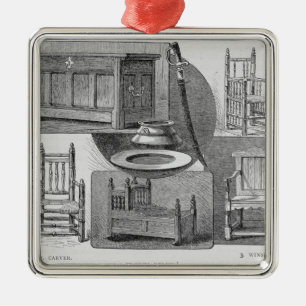 Pilgrim Relics Metal Ornament