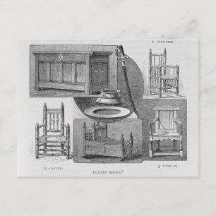 Pilgrim Relics Postcard