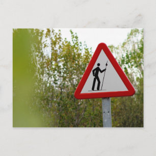 Pilgrim Sign Postcard