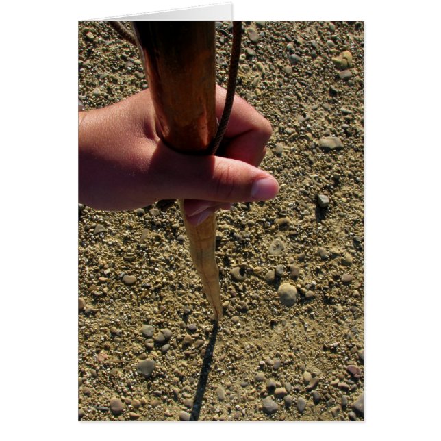 Pilgrim Staff and Hand Card (Front)