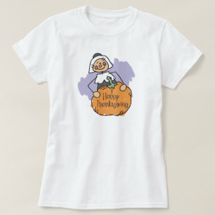 Pilgrim Thanksgiving Decoration T-Shirt