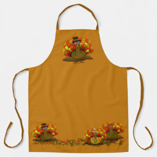 Pilgrim Turkey Thanksgiving Apron