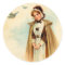 Pilgrim Woman Sticker