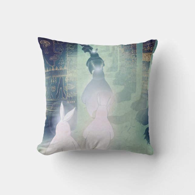 Pilgrimage 2012 throw pillow (Front)