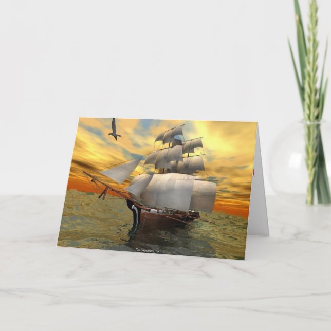 Pilgrimage Holiday Card (Front)