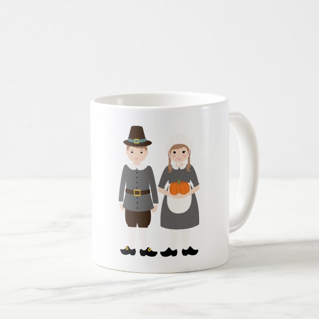 Pilgrims Coffee Mug (Front Right)