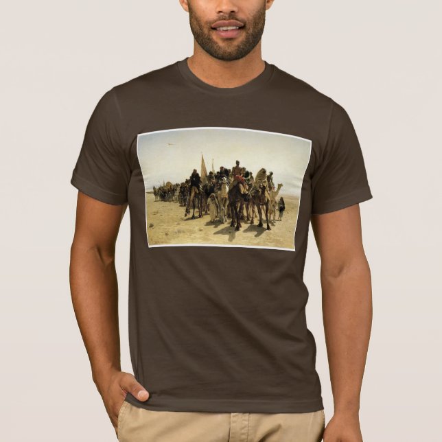 Pilgrims Going to Mecca T-Shirt (Front)