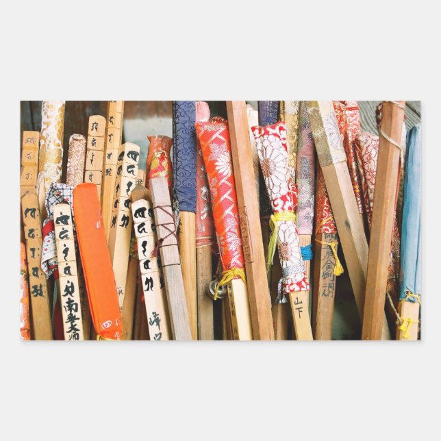 Pilgrims' Walking Sticks Stickers (Front)