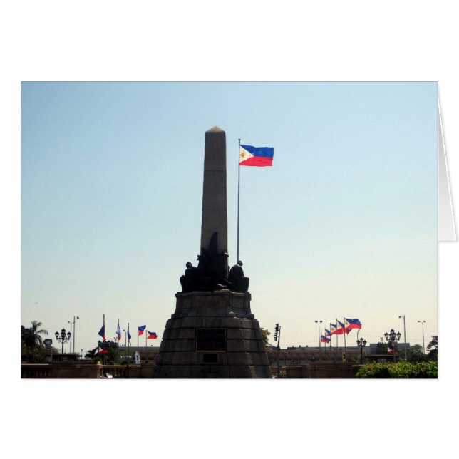 pilier du monument de rizal (Devant horizontal)