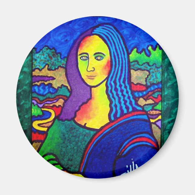 Piliero Mona Lisa Magnet (Front)