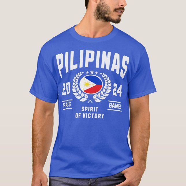 Pilipinas 2024 Sports Lover T-Shirt (Front)