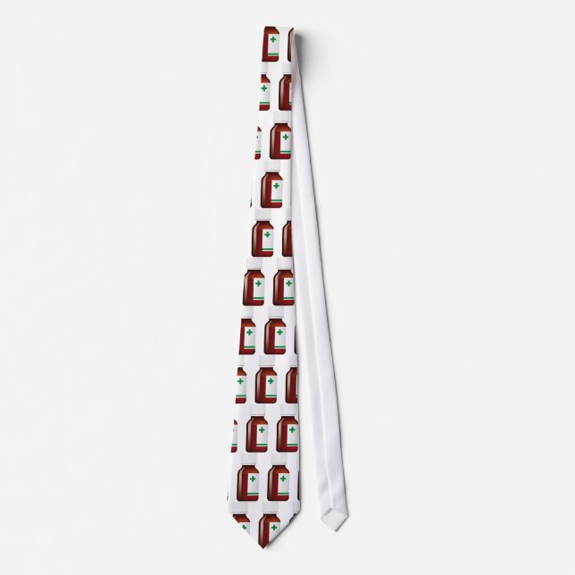 Pill Bottle Tie (Front)
