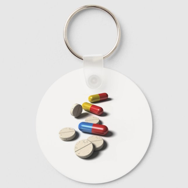 pill keychain (Front)