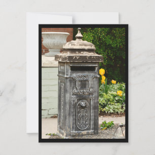 Pillar Postbox Postcard