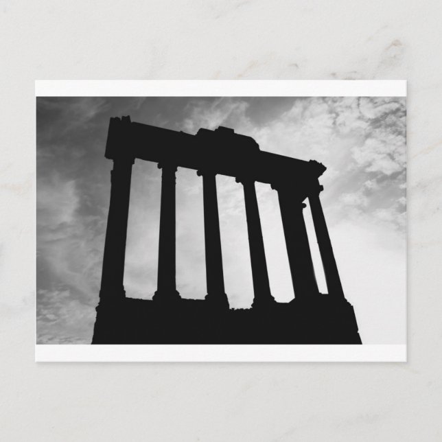 Pillar Silhouette Postcard (Front)