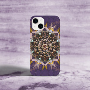 Pillared Thread Tie-In Purpura iPhone 14 Case