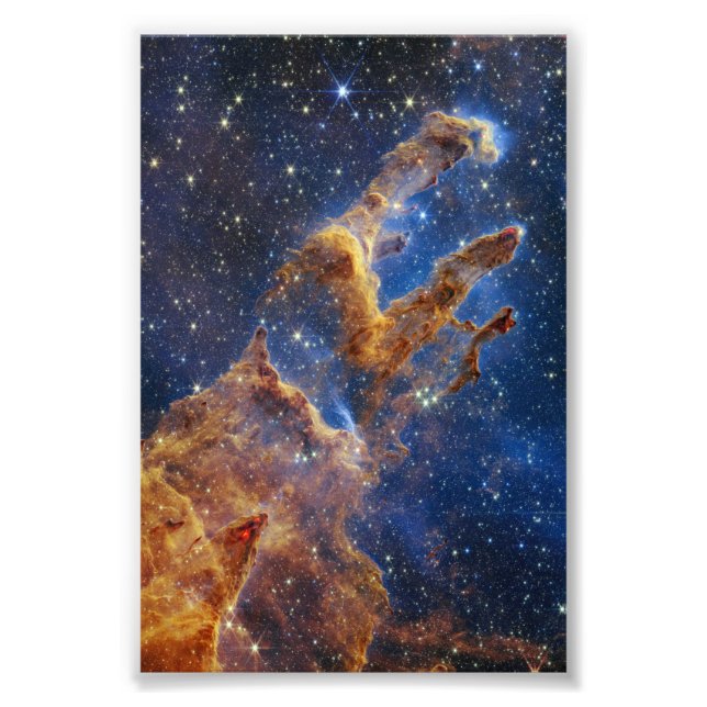 pillars creation Webb Space Telescope science nasa Photo Print (Front)