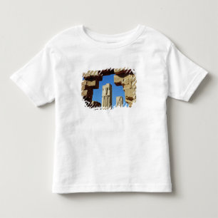 Pillars decorated with stylised lotus toddler t-shirt
