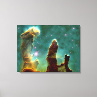 Pillars of creation canvas print