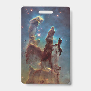Pillars of Creation, Eagle Nebula Hubble Space Badge