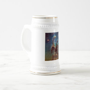 Pillars of Creation, Eagle Nebula Hubble Space Beer Stein