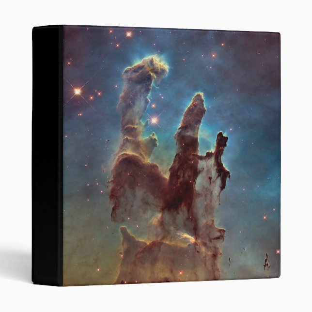 Pillars of Creation, Eagle Nebula Hubble Space Binder (Front/Spine)